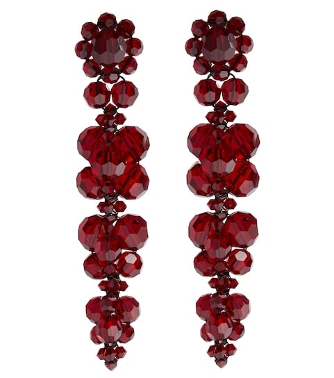 Simone Rocha Crystal-embellished Drop Earrings