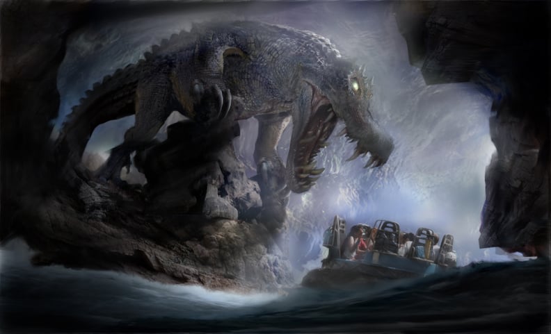 Roaring Rapids Attraction Rendering