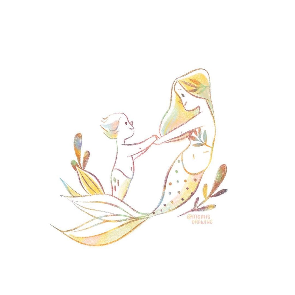 "For our little ones. Sibling love."