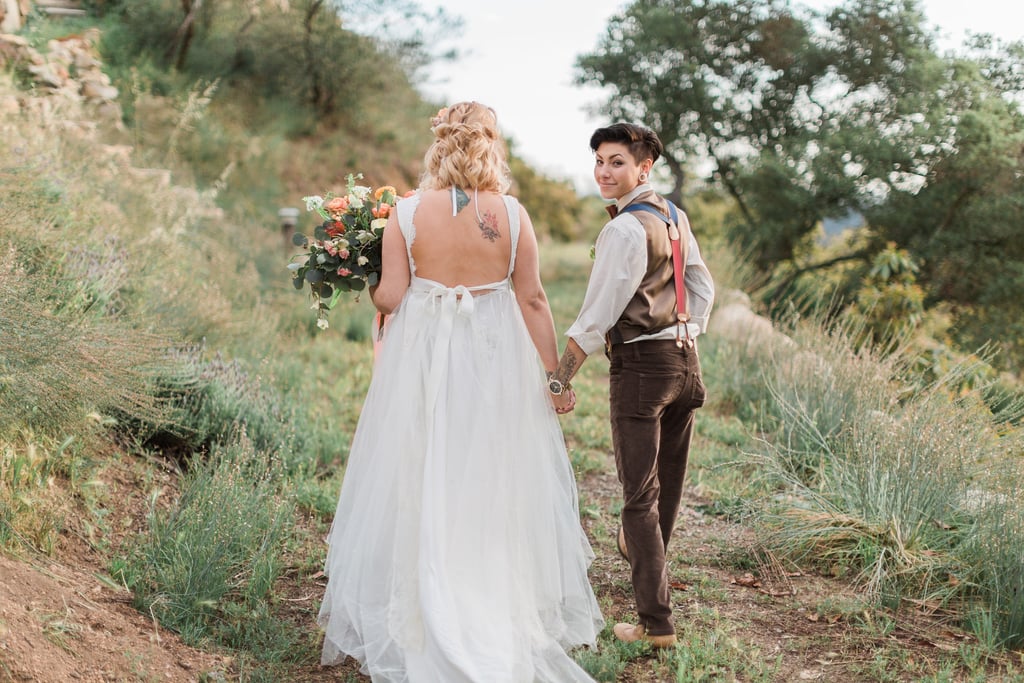 Surprise Proposal in a Styled Wedding Shoot