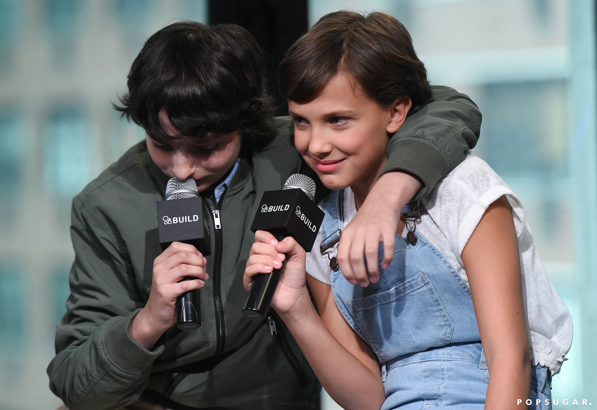 Celebrity Entertainment Stranger Things Eleven And Mike Don T
