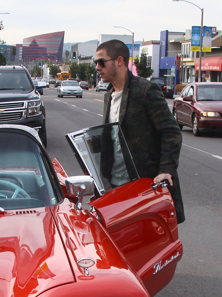 Nick and Joe Jonas Out With Wilmer Valderrama January 2016