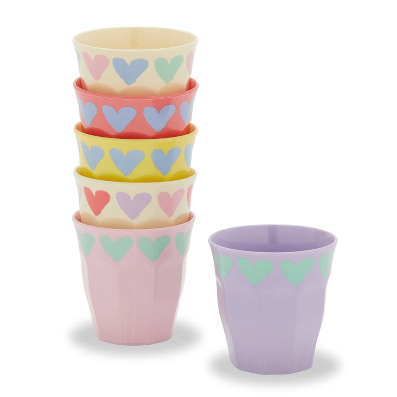 Drew Barrymore Flower Kids I Heart You Cups