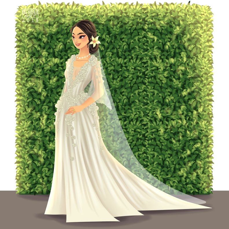 Everything Is Dreamier After You See Mulan in This Wedding Dress