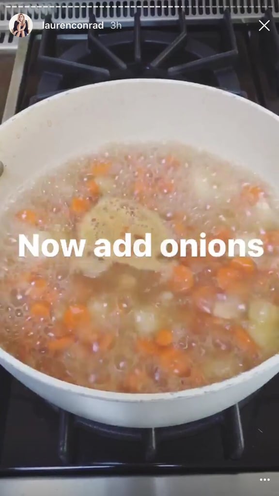 Lauren Conrad Chicken Pot Pie Recipe on Instagram