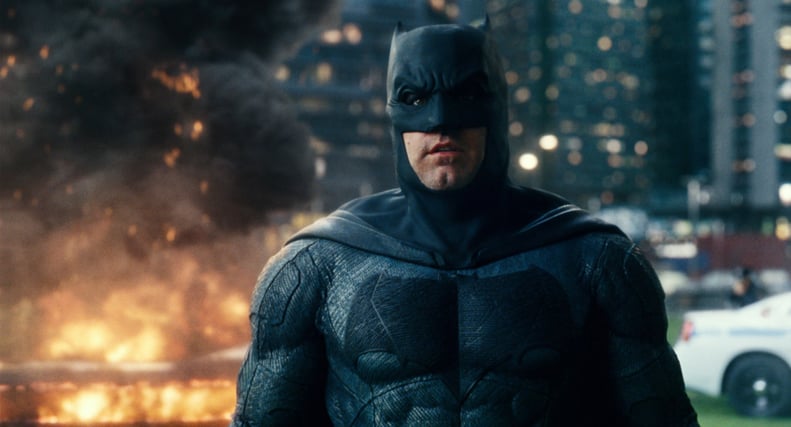 JUSTICE LEAGUE, Ben Affleck as Batman, 2017.  Warner Bros. Pictures /Courtesy Everett Collection