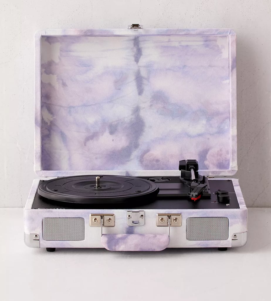 Crosley UO Exclusive Tie-Dye Canvas Cruiser Bluetooth Record Player