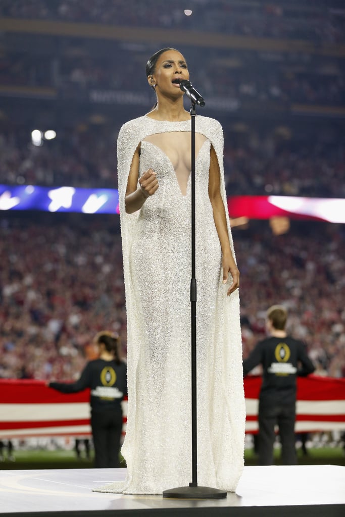 Ciara's Dress at Championship Football Game POPSUGAR Fashion Photo 3