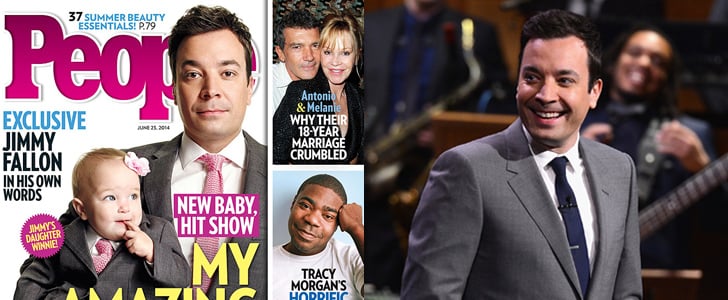 Jimmy Fallon and His Daughter on the Cover of People