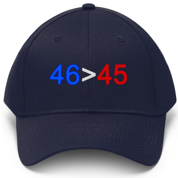 Balance of Power 46 Is Greater Than 45 Ballcap