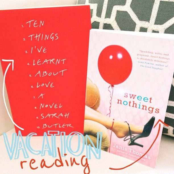 Sweet Nothings by Janis Thomas and Ten Things I've Learnt About Love by Sarah Butler are two new July books we can't wait to read.