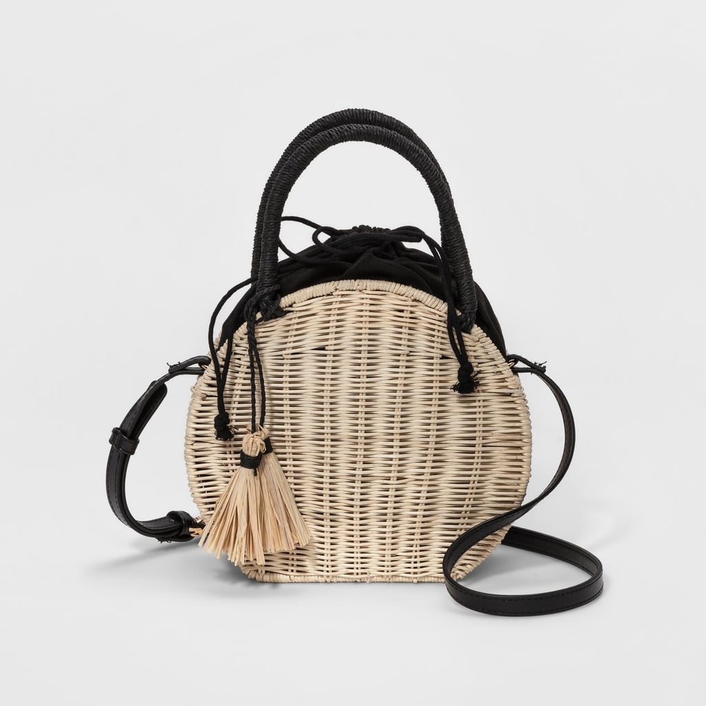Straw Circle Crossbody Bag — A New Day™ | Basket Bags From Target | POPSUGAR Fashion Photo 5