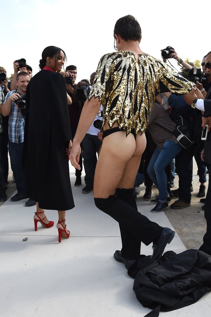 Ciara's Vitalii Sediuk Prankster Attack in Paris