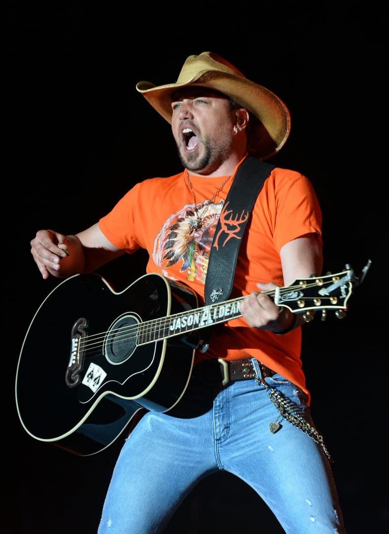 Because Jason Aldean may not be the hottest, but he can still work tight jeans.