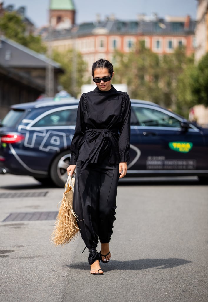 Street Style Trend: Ankle Strap Shoes and Pants