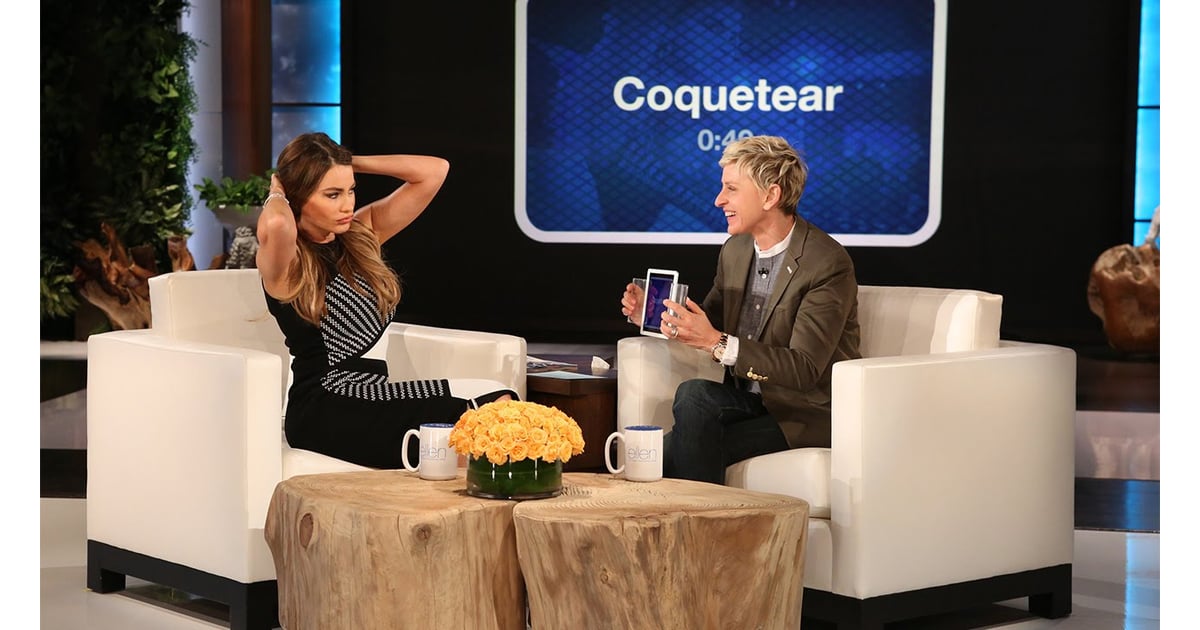 Playing Heads Up in Spanish Sofia Vergara's Funniest Moments on The