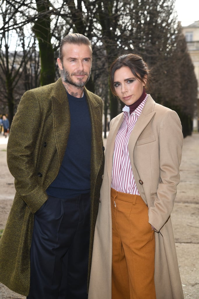 The Beckham Family at Paris Fashion Week 2018