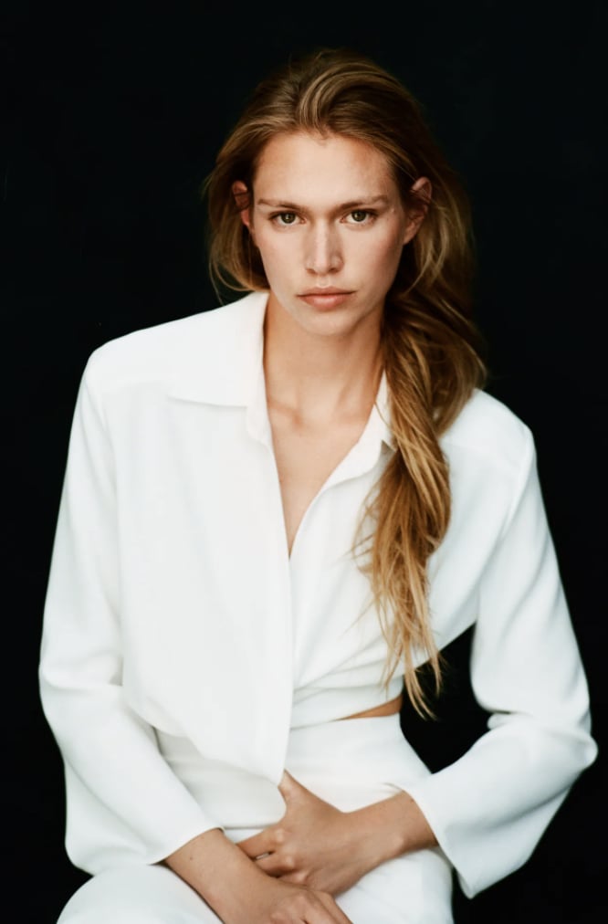 A Versatile Set: Zara Draped Pencil Skirt and Pleated Crop Top | 41 Zara  Pieces That'll Make You Look and Feel Fabulous, All Under $100 | POPSUGAR  Fashion Photo 29