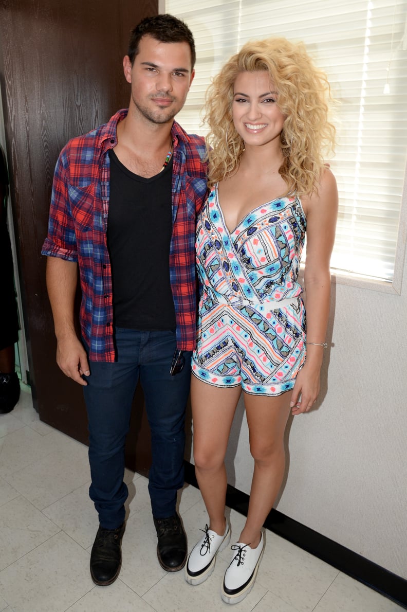 Taylor Lautner and Tori Kelly