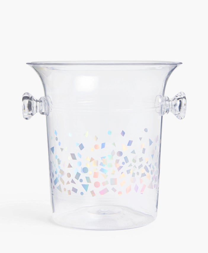 John Lewis & Partners Scatter Print Acrylic Ice Bucket