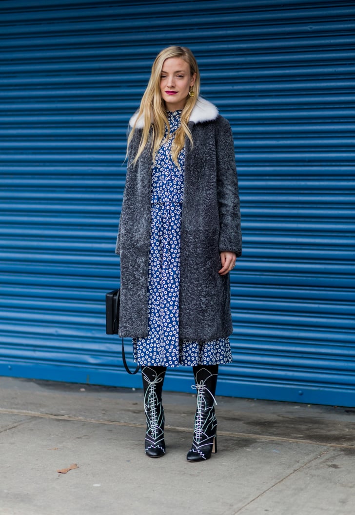 Winterize a Favorite Skirt or Dress Style Tips POPSUGAR Fashion