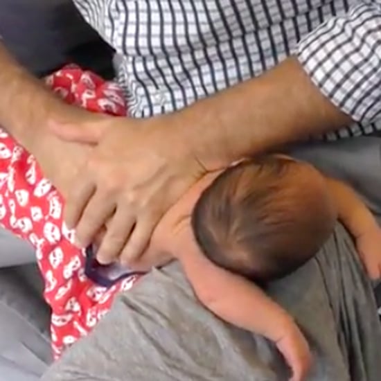 Video of Chiropractor Treating Baby With Colic