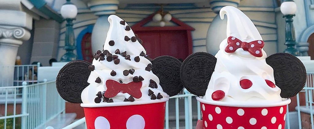 Disneyland Mickey and Minnie Soft Serve Ice Cream 2018