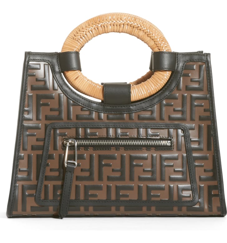 Fendi Runaway Logo Calfskin Leather Shopper | Best Designer Bags 2019 | POPSUGAR Fashion ...