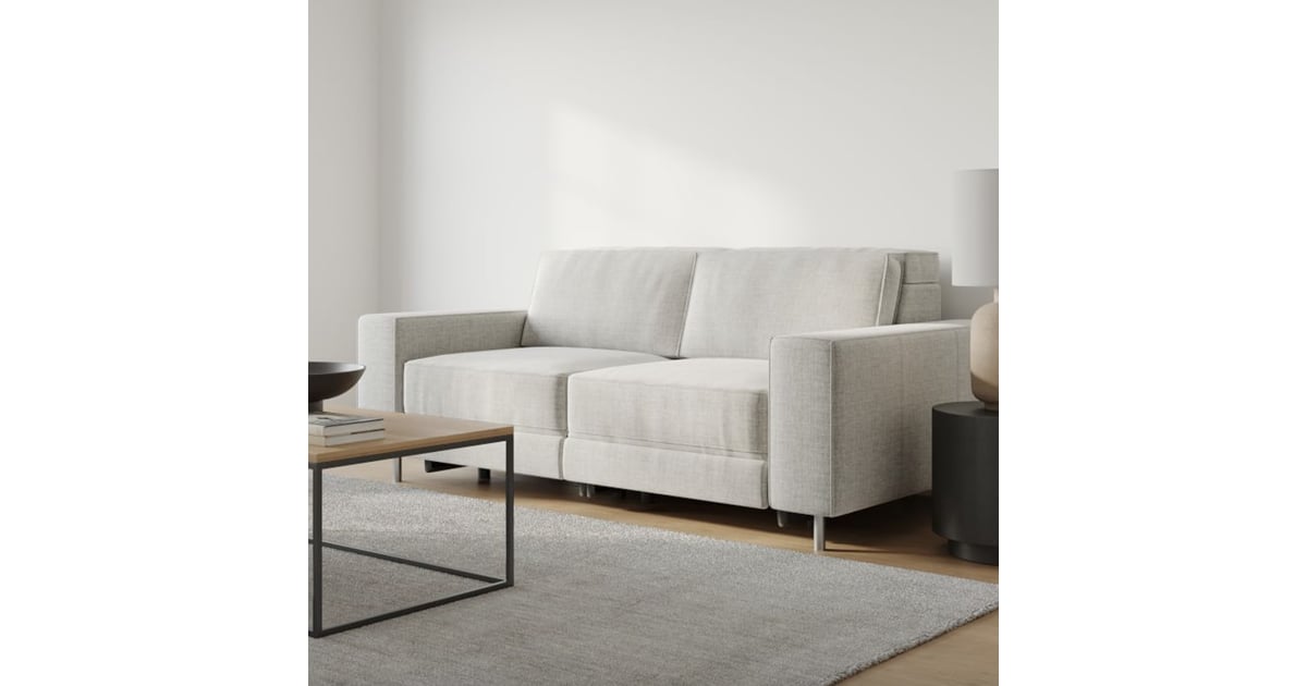 The Best SpaceSaving Recliner Sofa West Elm Axel Motion Reclining