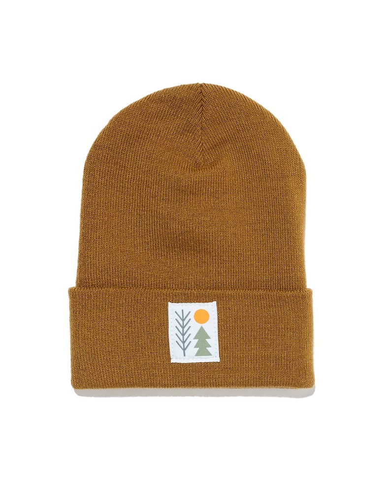 Keep Nature Wild Evergreen Cuffed Beanie