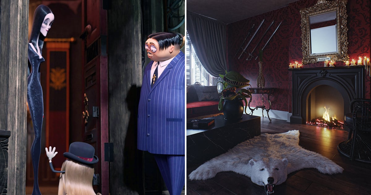 How to Book the Addams Family Mansion on Booking.com | POPSUGAR Smart ...