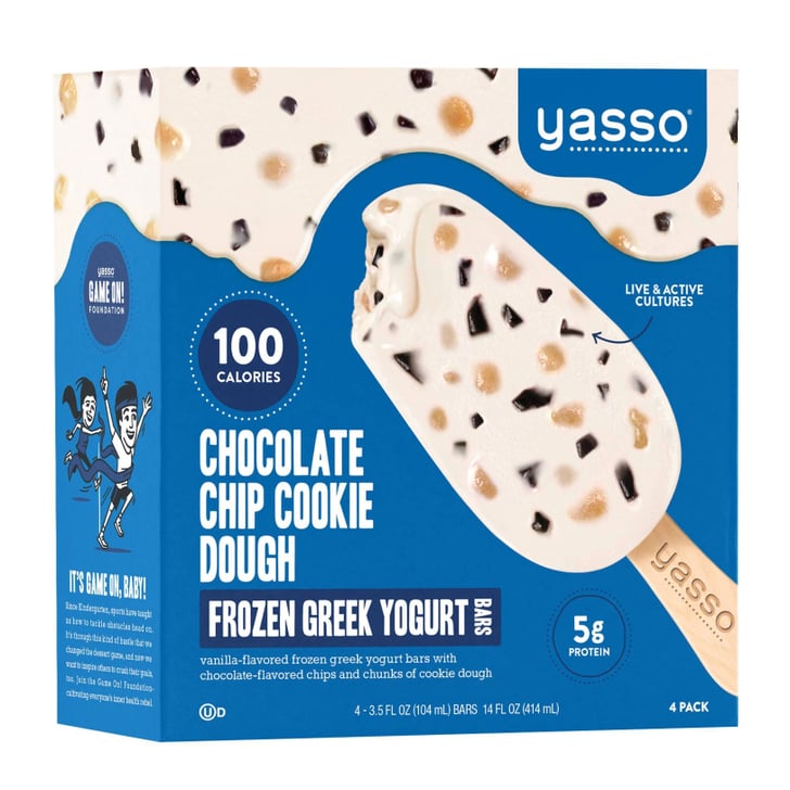 Yasso Frozen Greek Yogurt Chocolate Chip Cookie Dough Bars Best Low