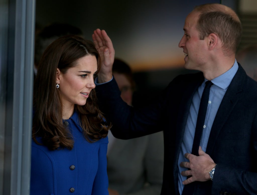 Prince William and Kate Middleton in South Yorkshire 2018