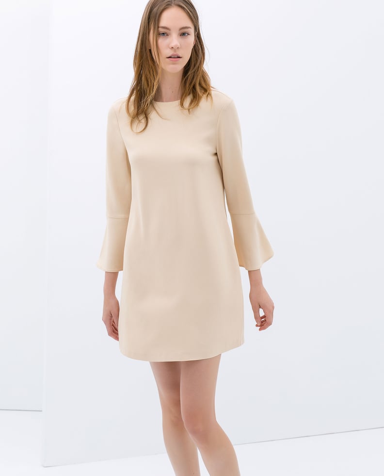 Zara Bell-Sleeve Dress
