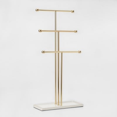 Umbra Trigem Jewellery Storage Stand Brass