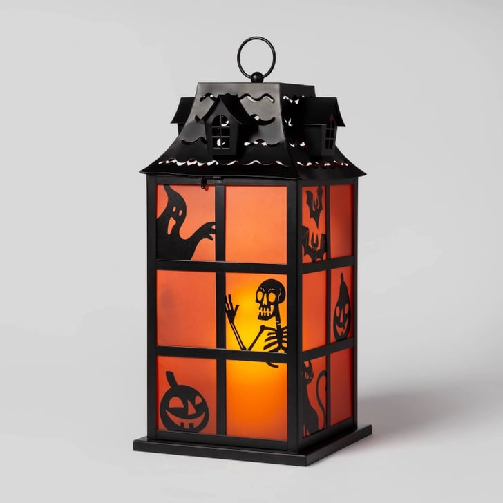 Ghost/Skeleton/Pumpkin Silhouette Metal Lantern Target Halloween