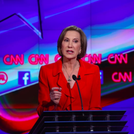 Carly Fiorina's Cross Necklace During GOP Debate