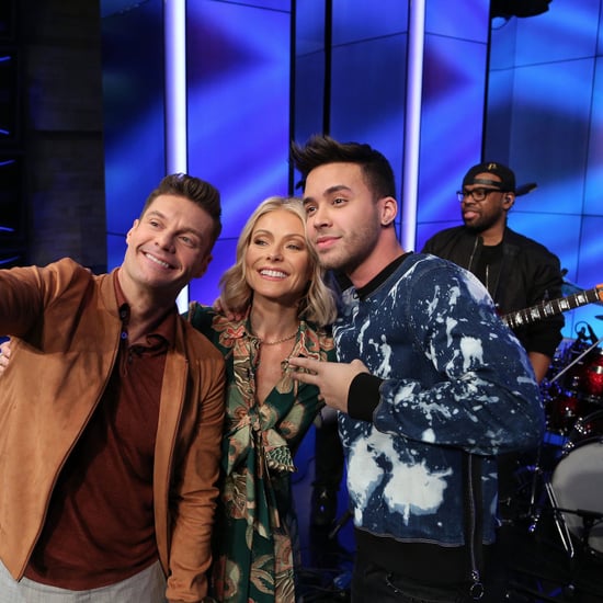 Prince Royce Teaching Kelly Ripa and Ryan Seacrest Bachata