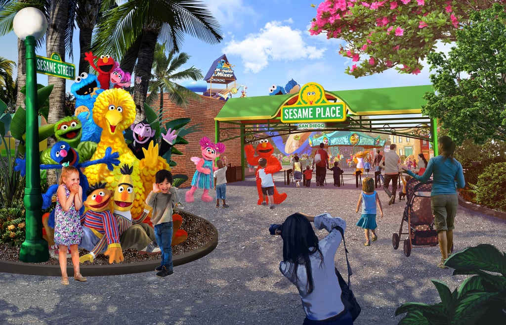 Sesame Place Theme Park Opening in San Diego, California POPSUGAR