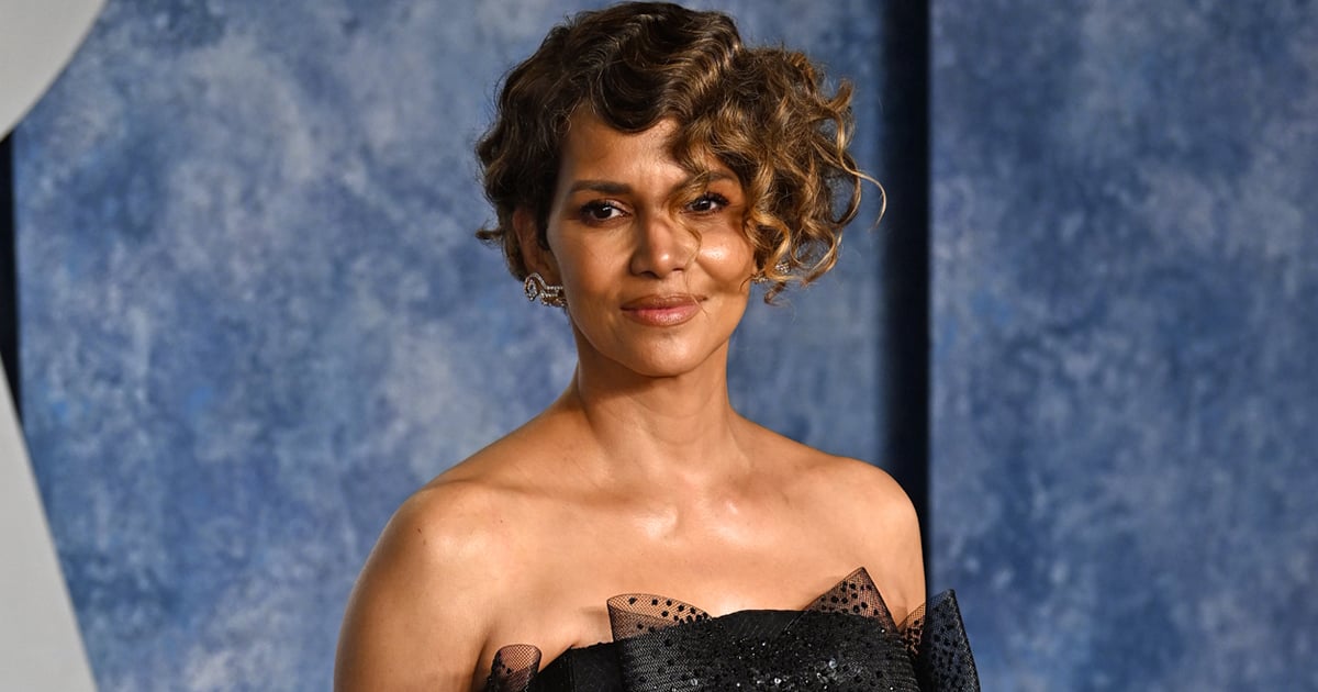 Halle Berry Oscar de la Renta Dress | 2023 Oscars Afterparty