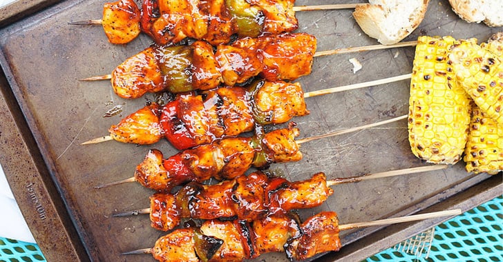 Honey-Chipotle Barbecue Chicken Skewers Recipe | POPSUGAR Latina