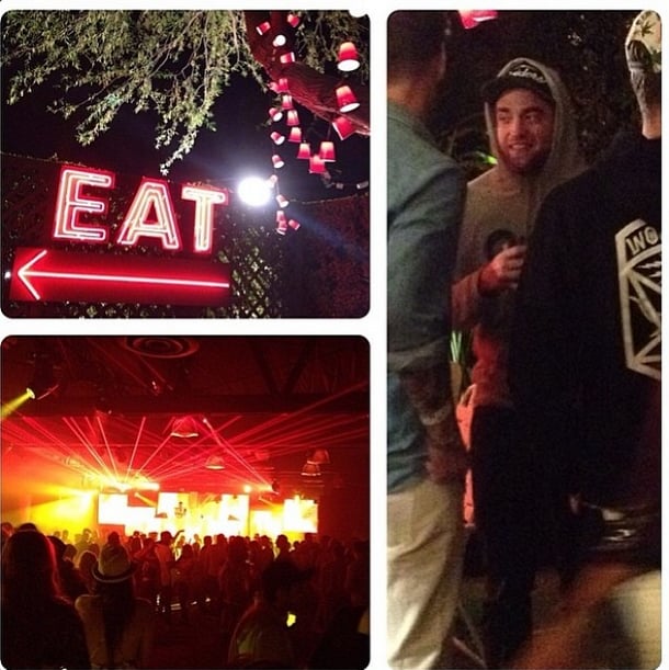 Robert remained low-key in a hoodie and a baseball cap.
Source: Instagram user itsjenniferward