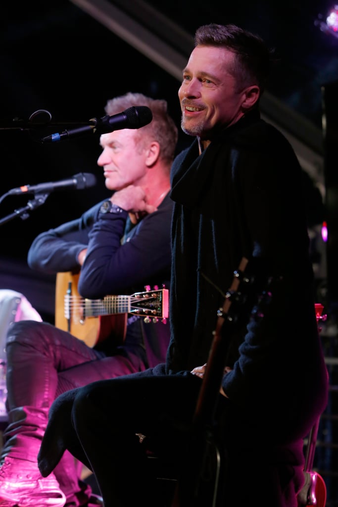 Brad Pitt at ROCK4EB! 2017 Event Pictures