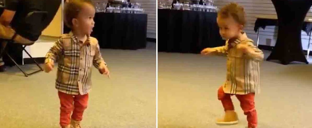 Chrissy Teigen Posts Video of Miles Twirl-Dancing to Music, and He's Freaking Adorable