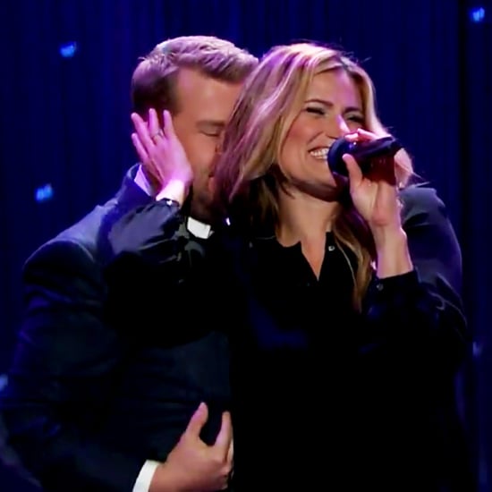 Idina Menzel and James Corden Sing Dirty Dancing Song