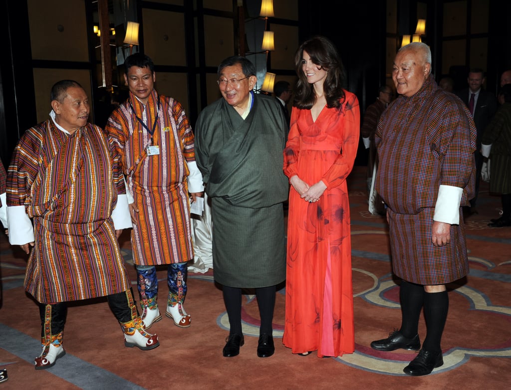 Kate Middleton Beulah London Dress in Bhutan 2016