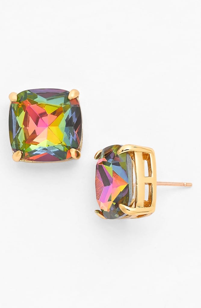 Kate Spade New York Glitter Stud Earrings | POPSUGAR Fashion