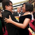 Taraji P. Henson and Jackie Chan Had the Sweetest Reunion on the Oscars Red Carpet