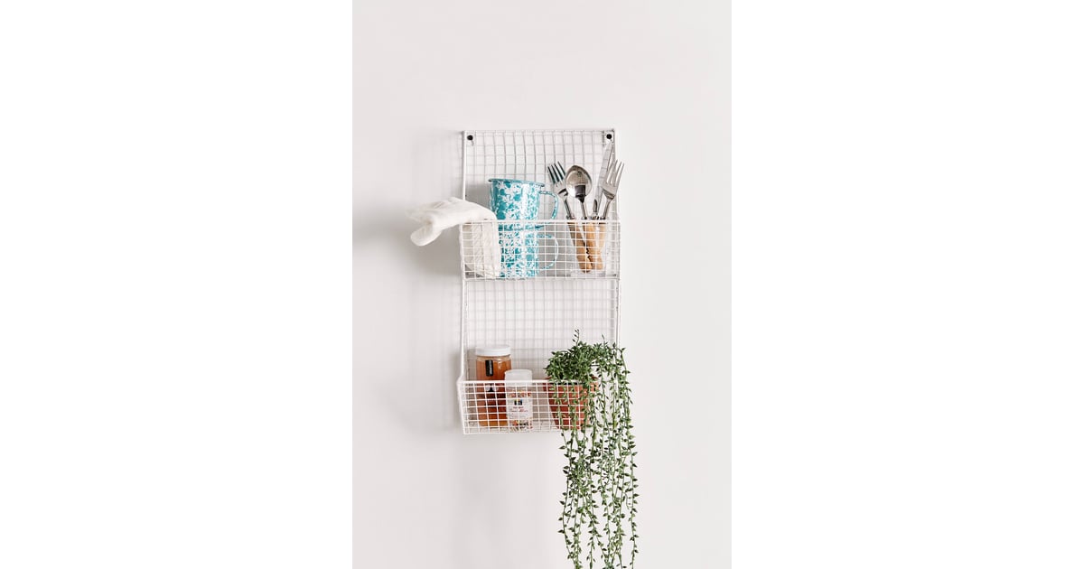 kitchen wall basket idea