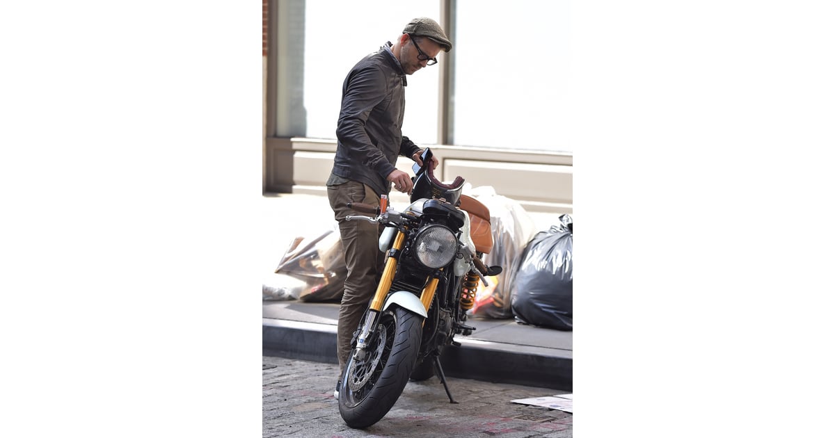 ryan reynolds motorbike